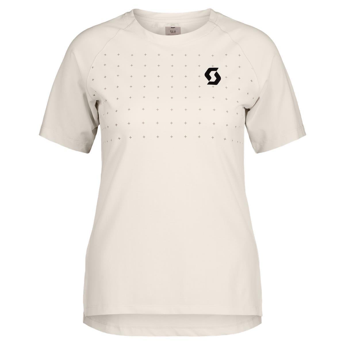 SCOTT Trail Vertic Kurzarm-T-Shirt für Damen cotton white