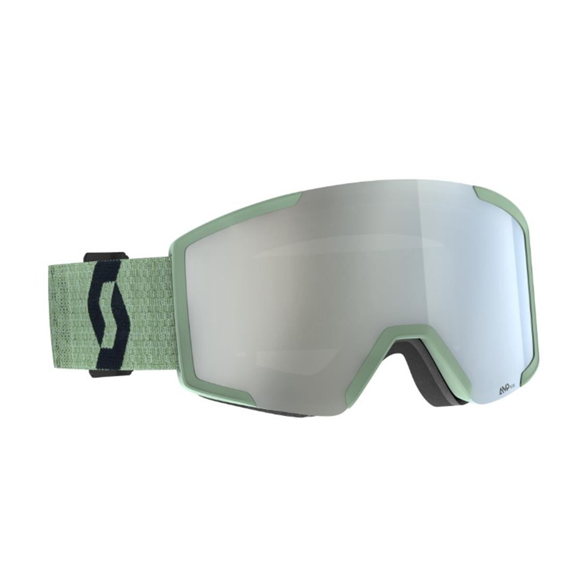 SCOTT Shield Goggle soft green/black