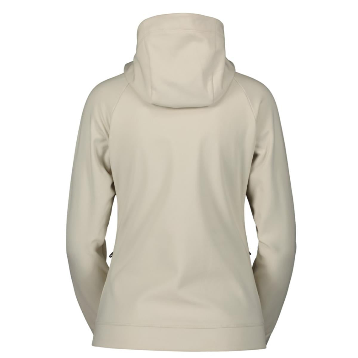 SCOTT Defined Warm Zip Damen-Hoody dusty white