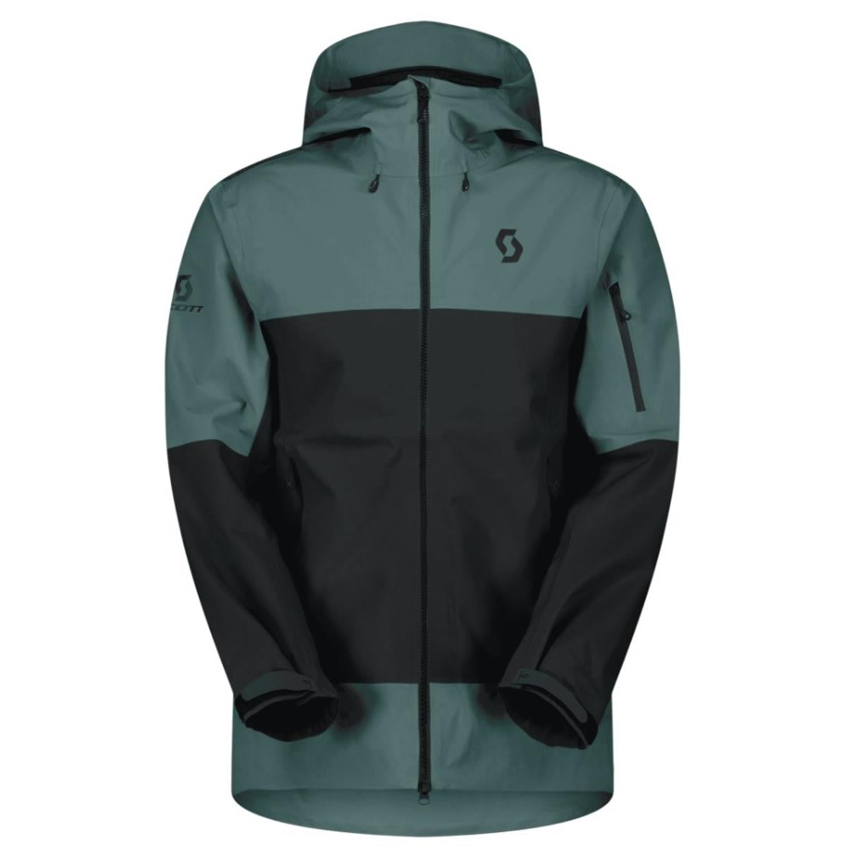 SCOTT Explorair 3-lagige Herrenjacke frozen blue/black