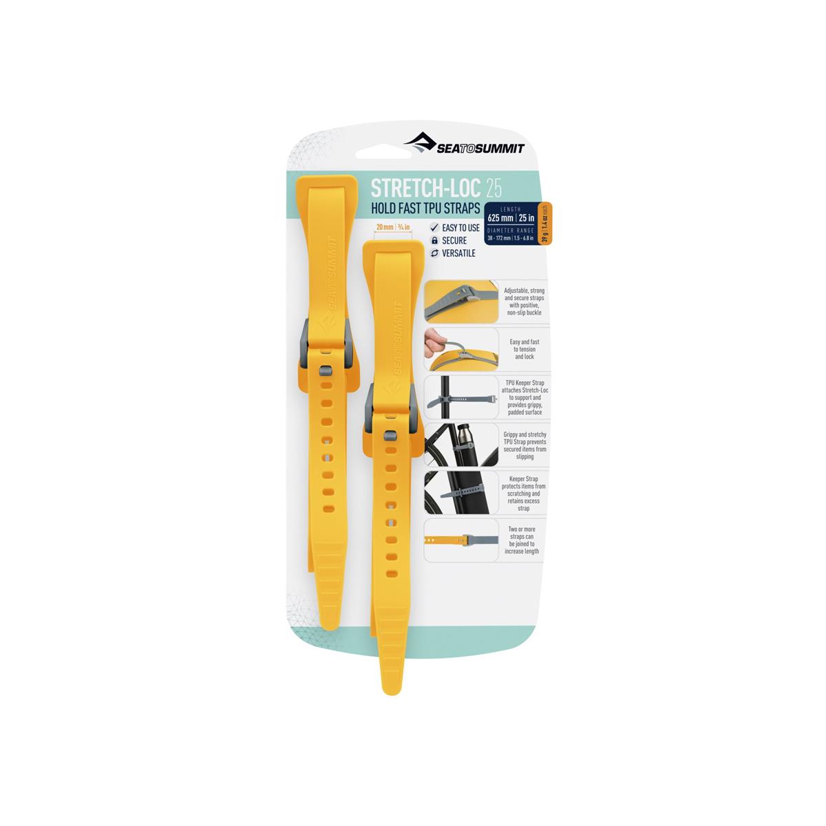 Sea to Summit Stretch-Loc 25 20mm x 625mm 2Pack