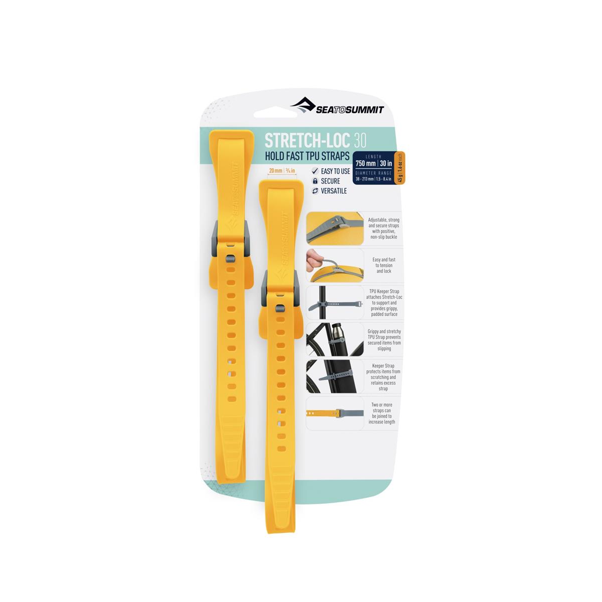 Sea to Summit Stretch-Loc 30 20mm x 750mm 2Pack