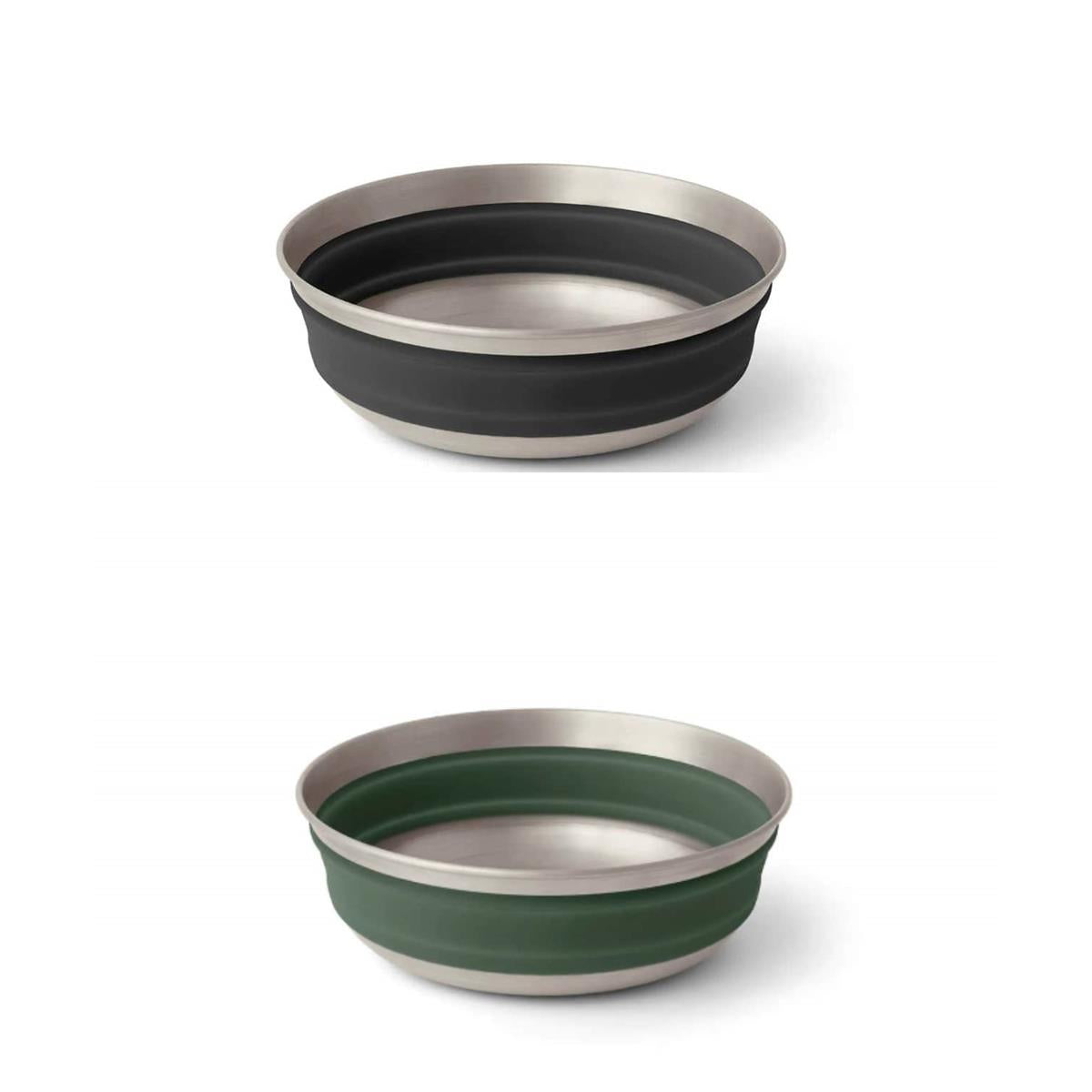 Sea to Summit Detour Bowl - Zusammenfaltbare Campingschale mit Edelstahl Größe L