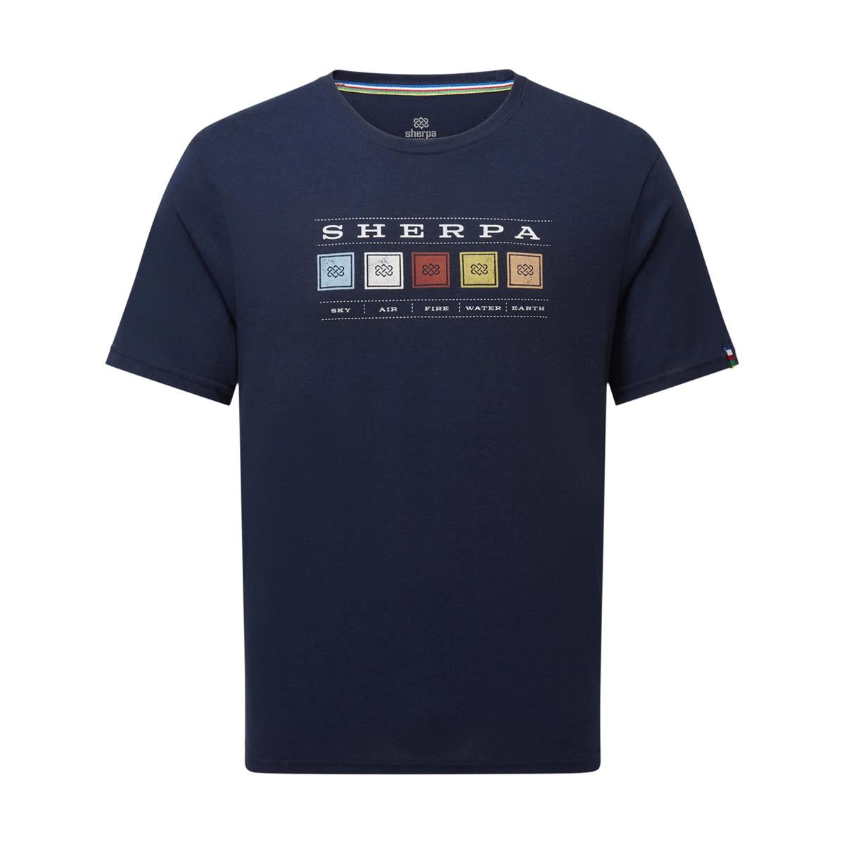Sherpa Bali Element T-Shirt – rathee blue