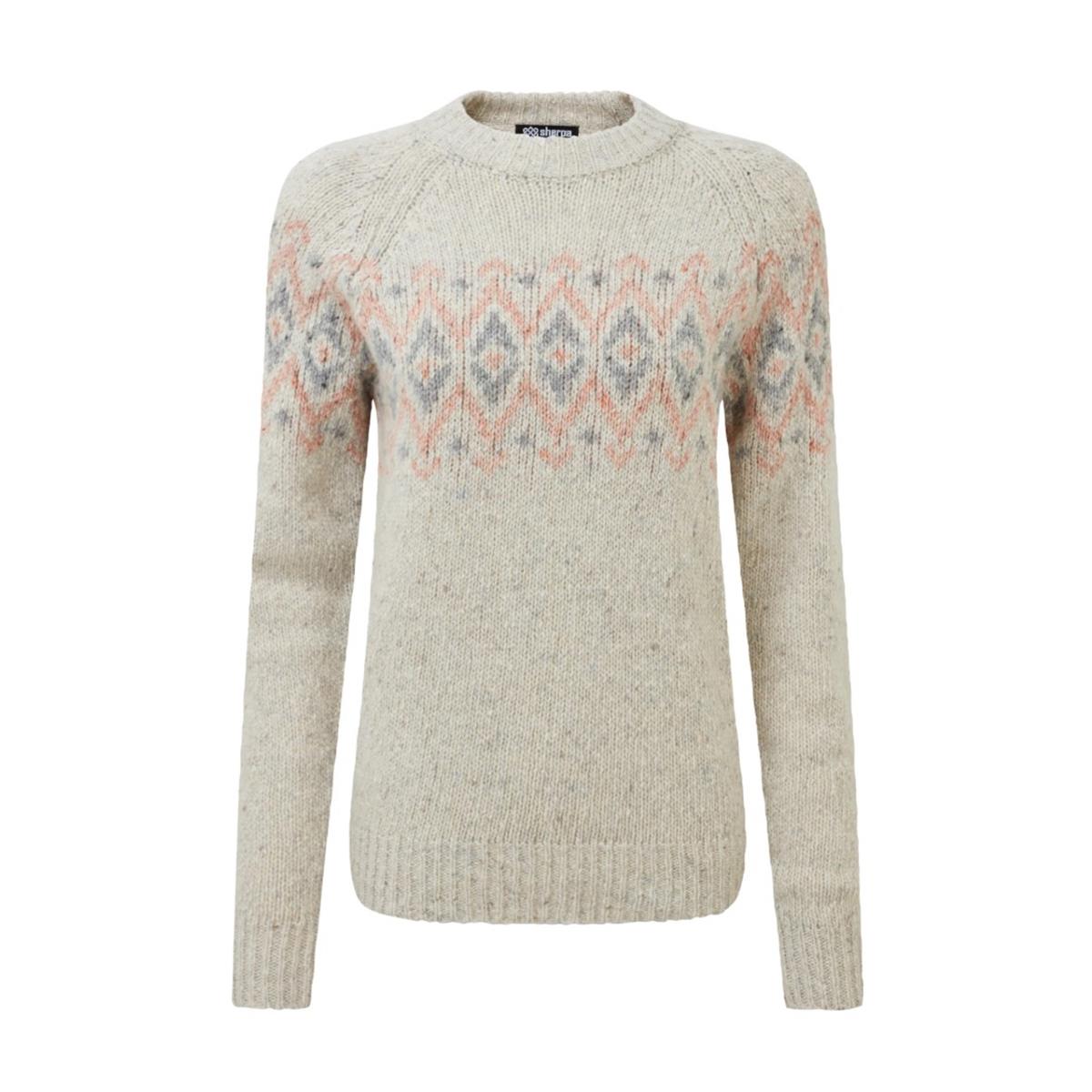 Sherpa Djumi Crew Neck Pullover - Ecru