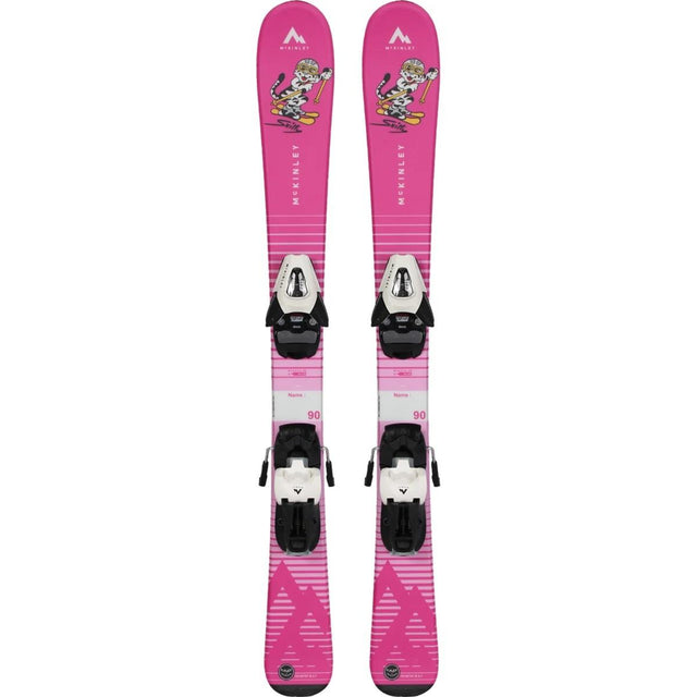McKinley Kinder Ski Set Skitty pink inklusive Bindung (geschraubt) 2025 2026