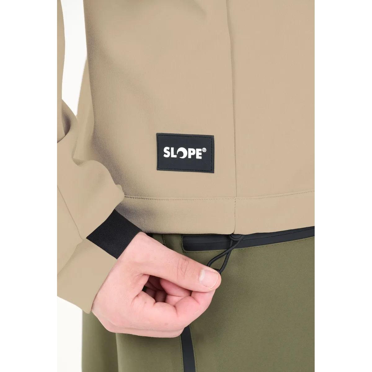 Slope Fletcher Softshell-Jacket Men roasted cashew