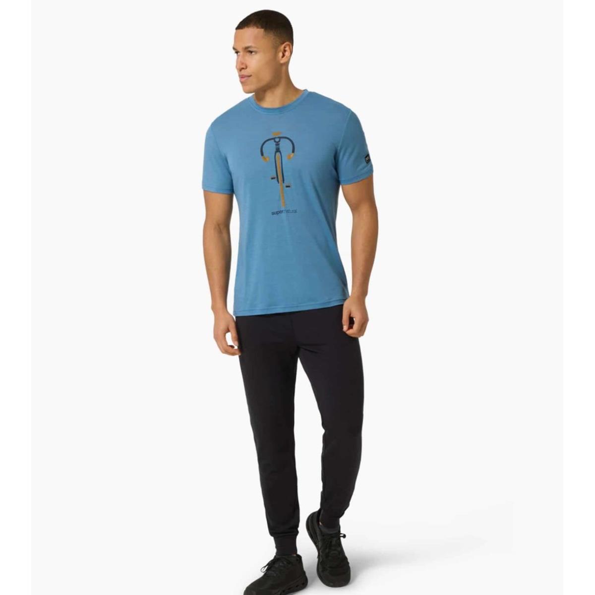 Bild 1 M Vintage Bike Tee blue heaven/blueberry/dried tobacco