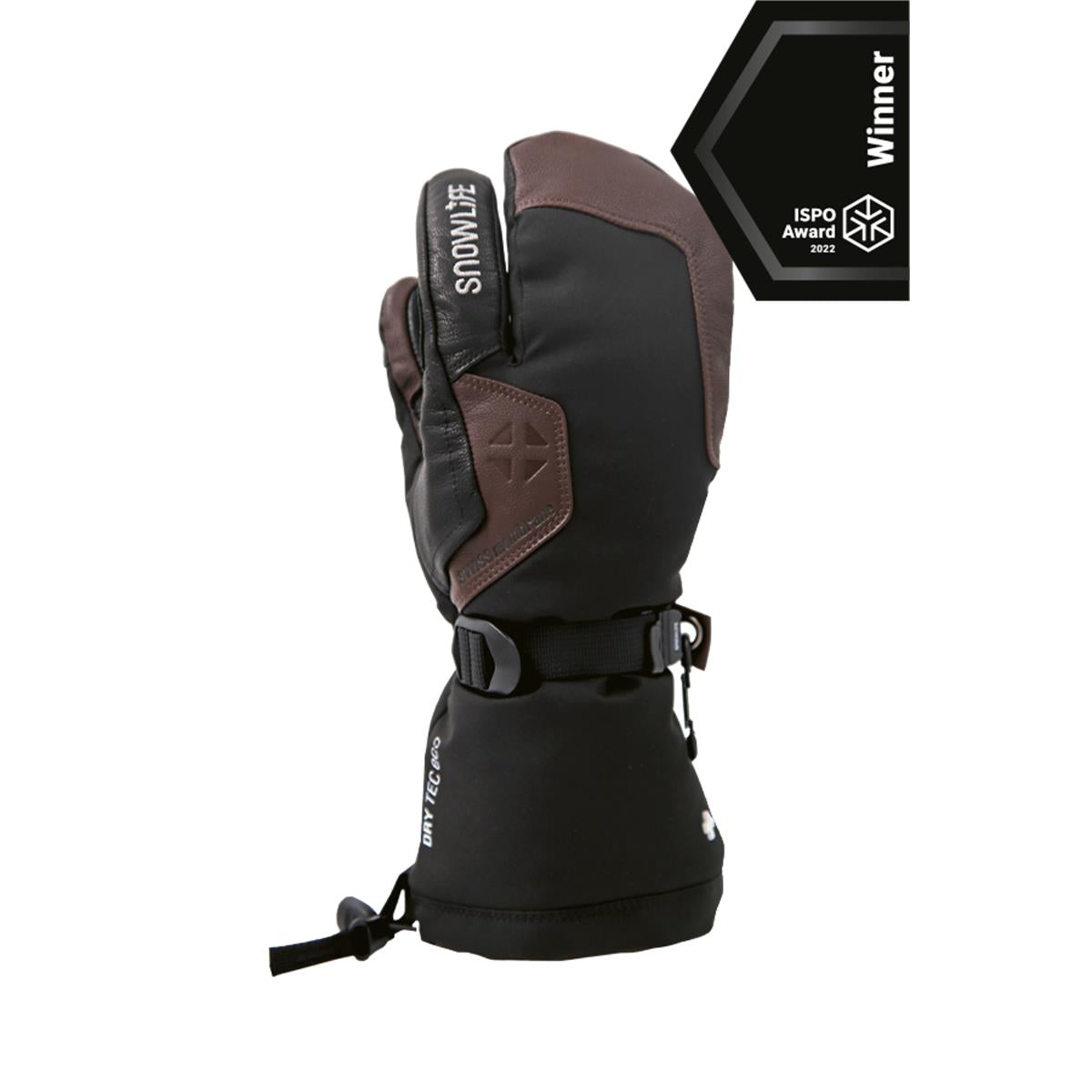 Snowlife Capricorn DT ECO 3 Finger Man black/brown