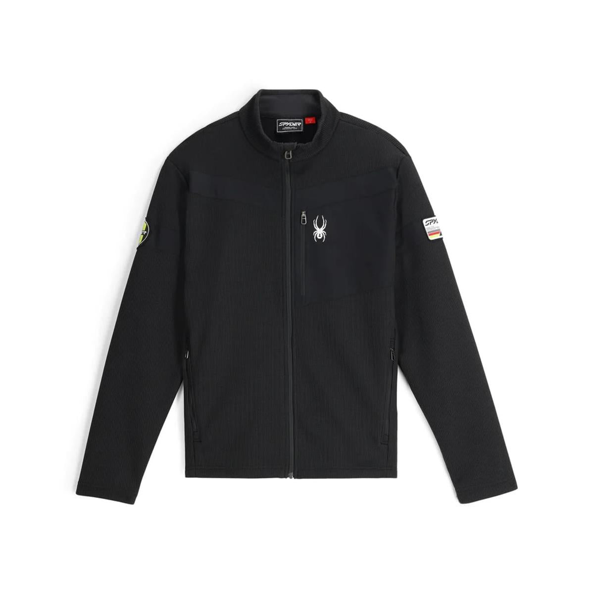 Spyder Wengen Bandit Full Zip Men - black