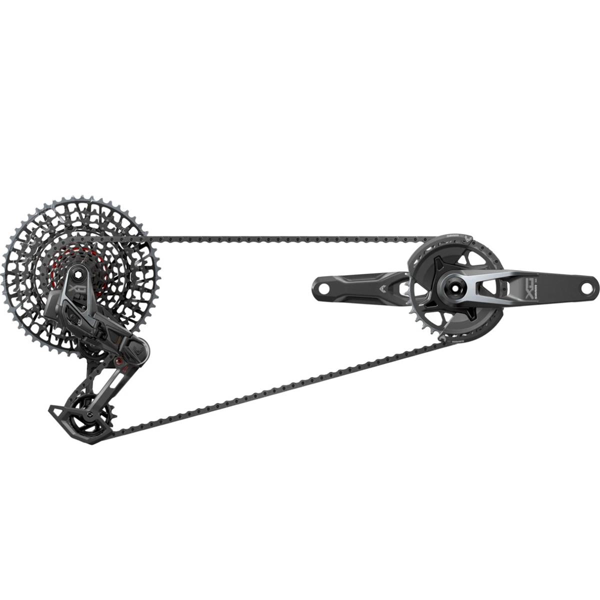 Sram XO Eagle Transmission AXS 1X12-Fach Gruppe 175mm