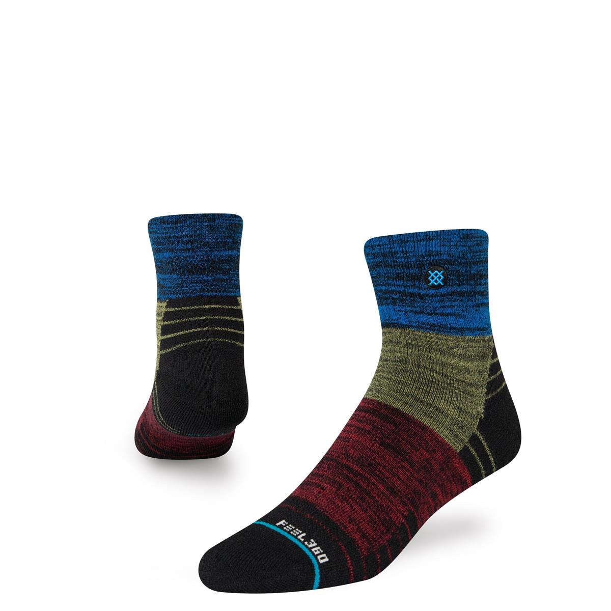 Stance Lineage Quarter Socken black