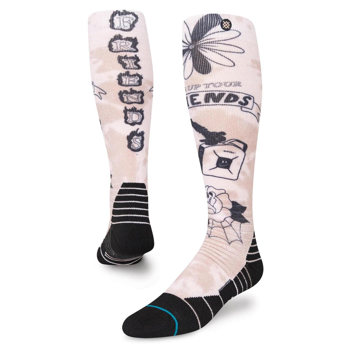 Stance Gassed Up Over The Calf offwhite