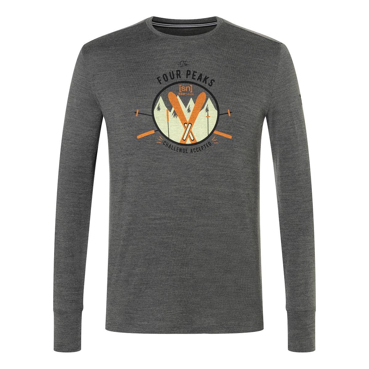 Super.Natural M Four Peaks LS Herren