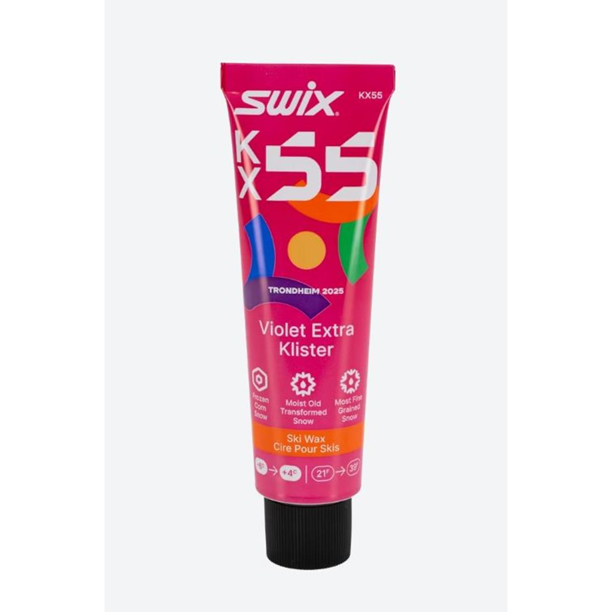 Swix KX55 Violet Extra Klister -6°C/+4°C 55g