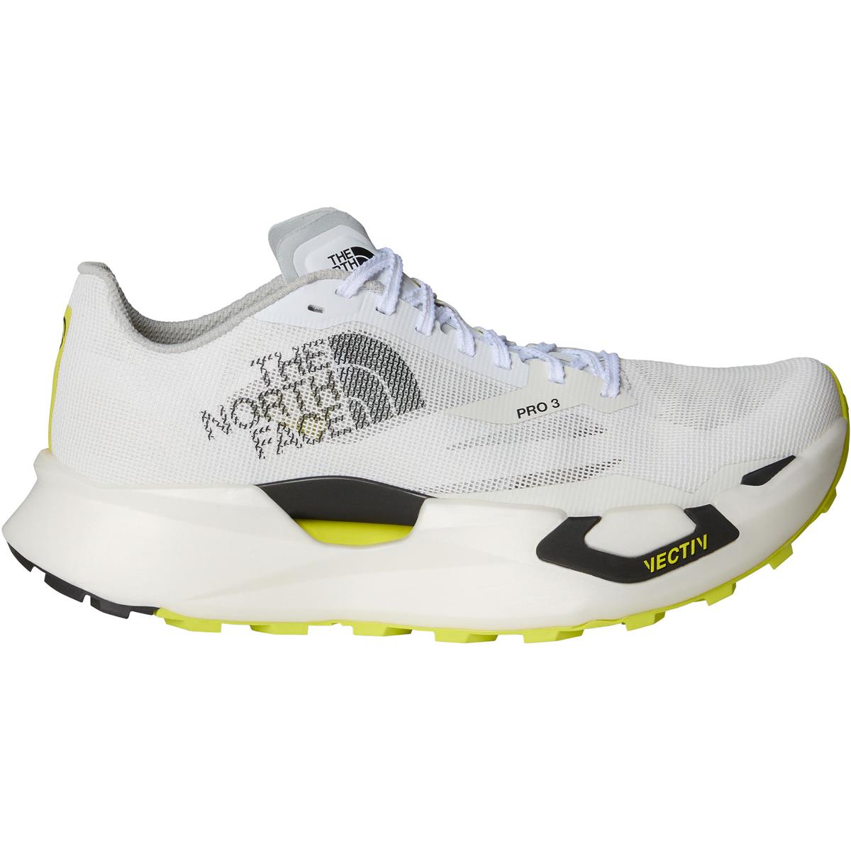 The North Face Summit Vectiv Pro 3 Unisex white ash sulphur spring green