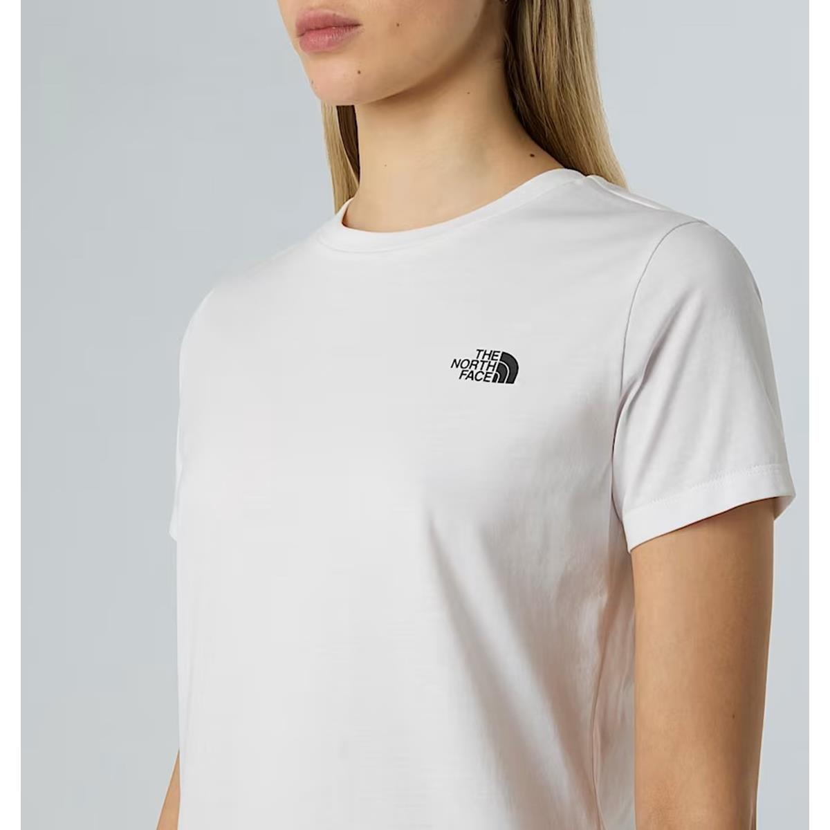 The North Face Simple Dome T-Shirt für Damen tnf white