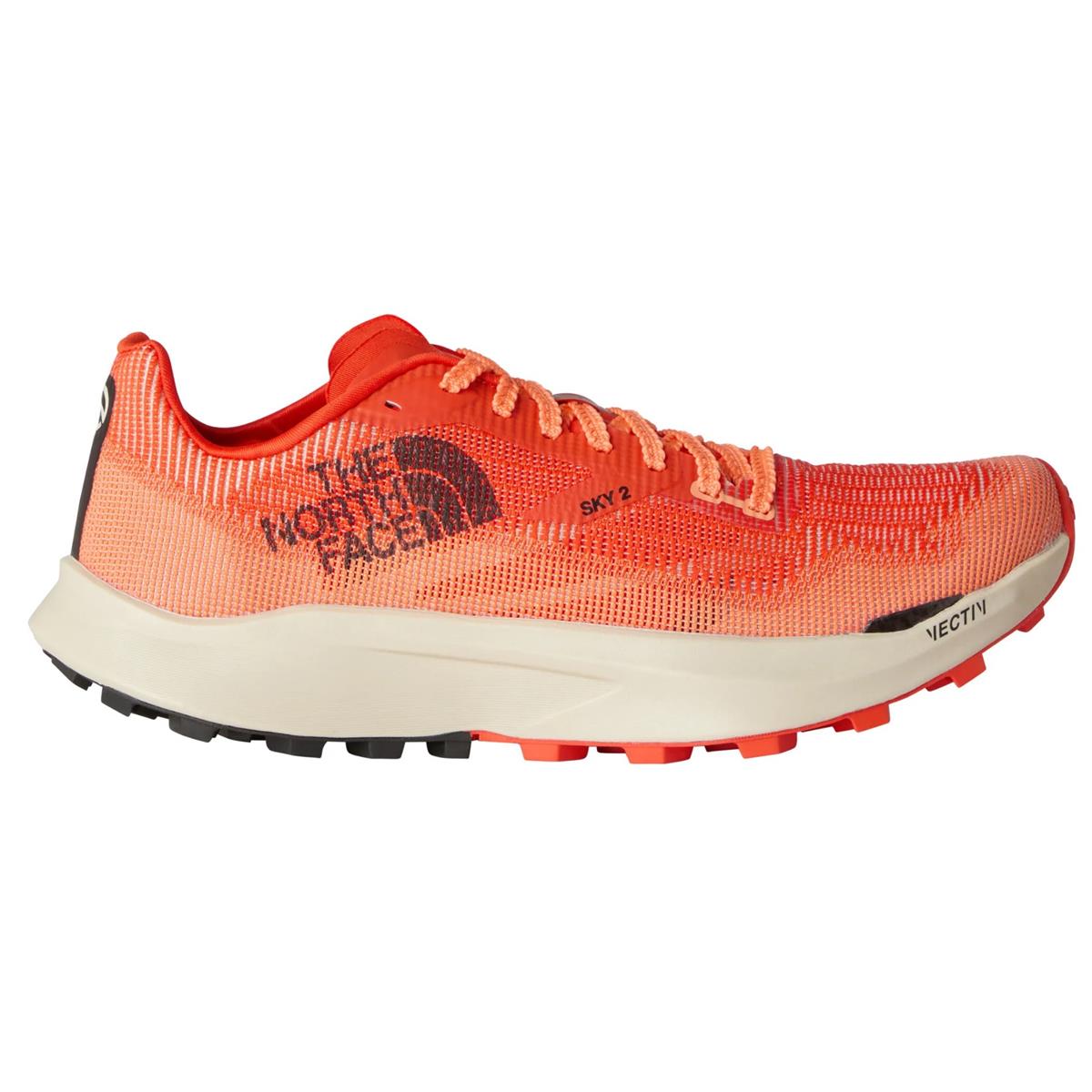 The North Face Summit VECTIV™ Sky 2 Trailrunning-Schuhe Herren lava red/calacatta