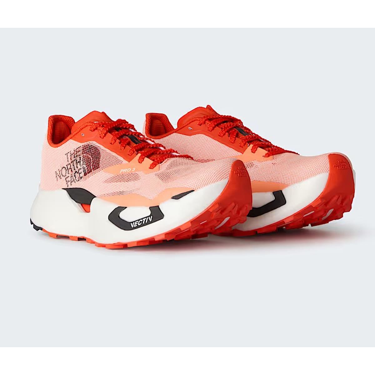 The North Face Summit VECTIV™ Pro 3 Trailrunning-Schuhe Citrus Rust -Lava Red