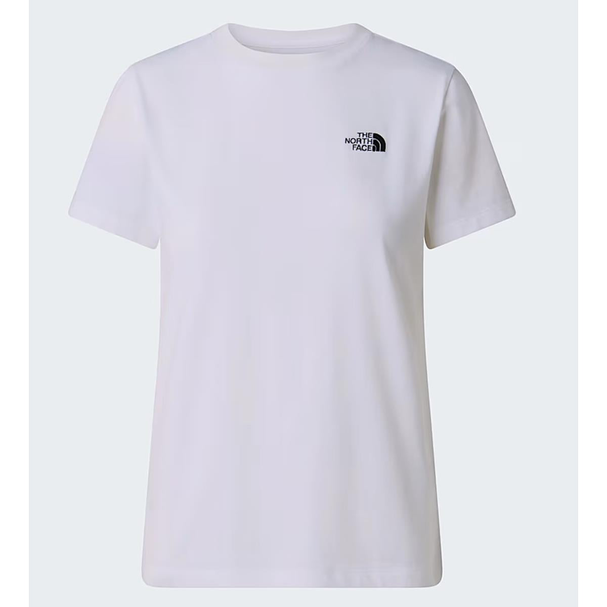 The North Face Evolution Simple Dome schmal geschnittenes T-Shirt für Damen TNF Black
