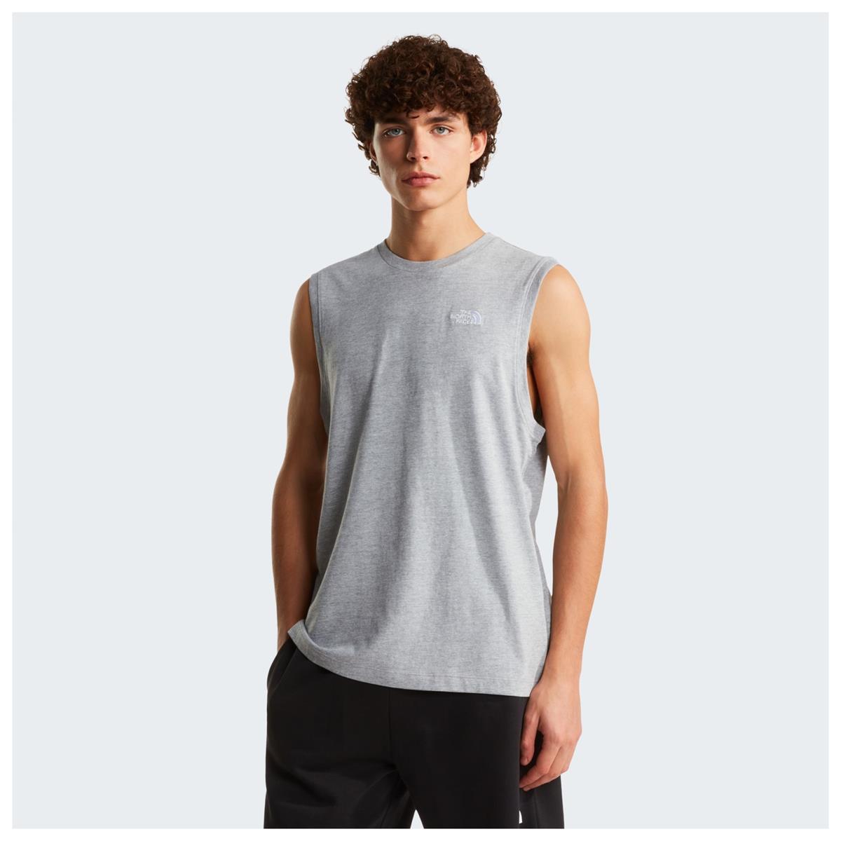 THe North Face Evolution Simple Dome Tank Herren pale grey heather