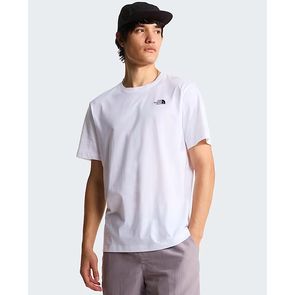 The North Face Evolution Simple Dome Regular SS Tee tnf white