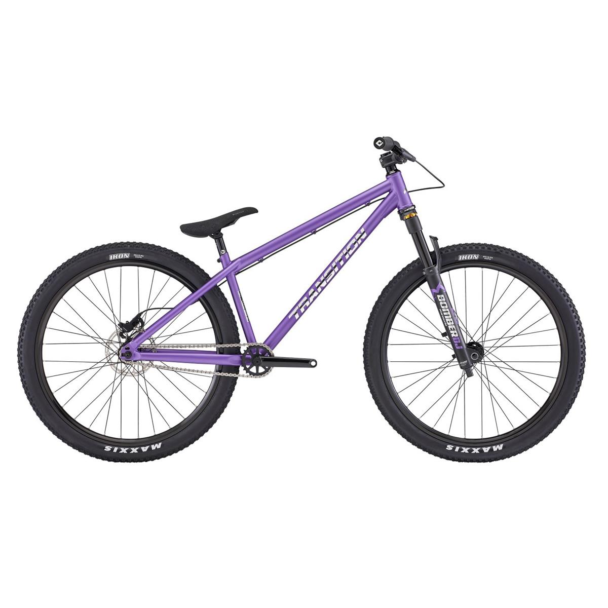 Transiton Dirt Bike PBJ purple and chrome