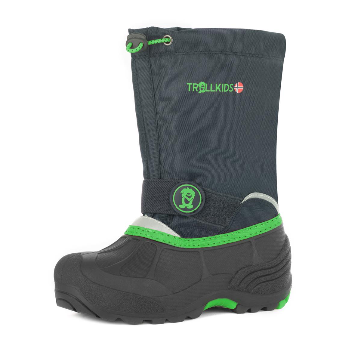 Trollkids Kids Telemark Winter Boot XT navy/viper green