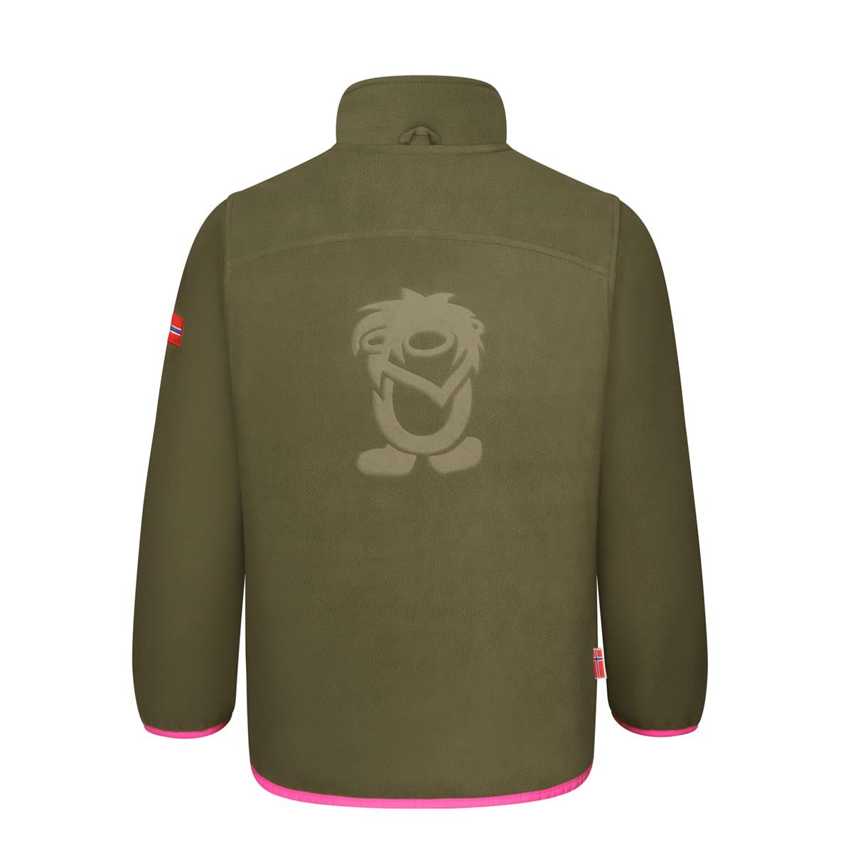 Trollkids Girls Bryggen 3in1 Jacket navy/dusky olive/light magenta