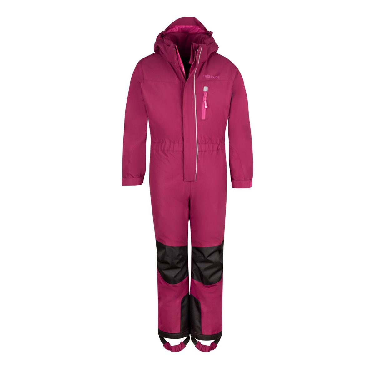 Trollkids Isfjord Snowsuit plum/fireberry