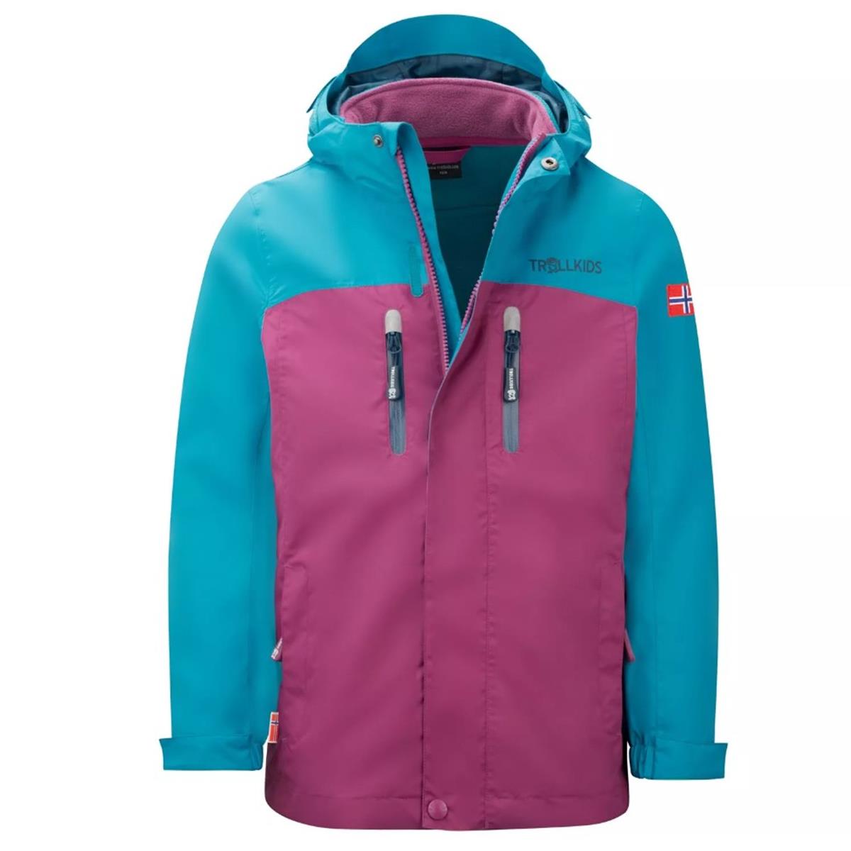 Trollkids - Girls Bryggen 3in1 Jacket