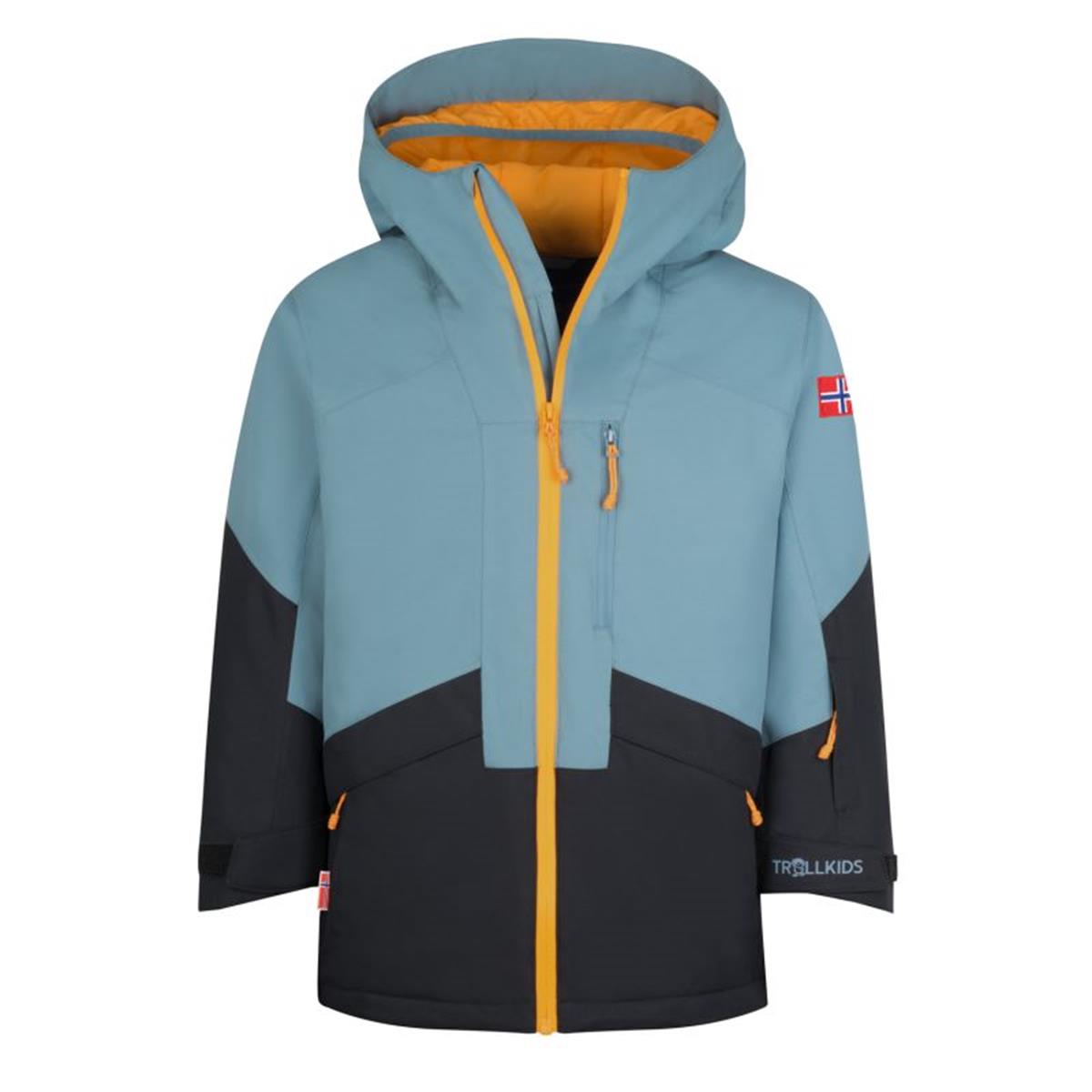 Trollkids- Kids Kongsberg Jacket- steel blue