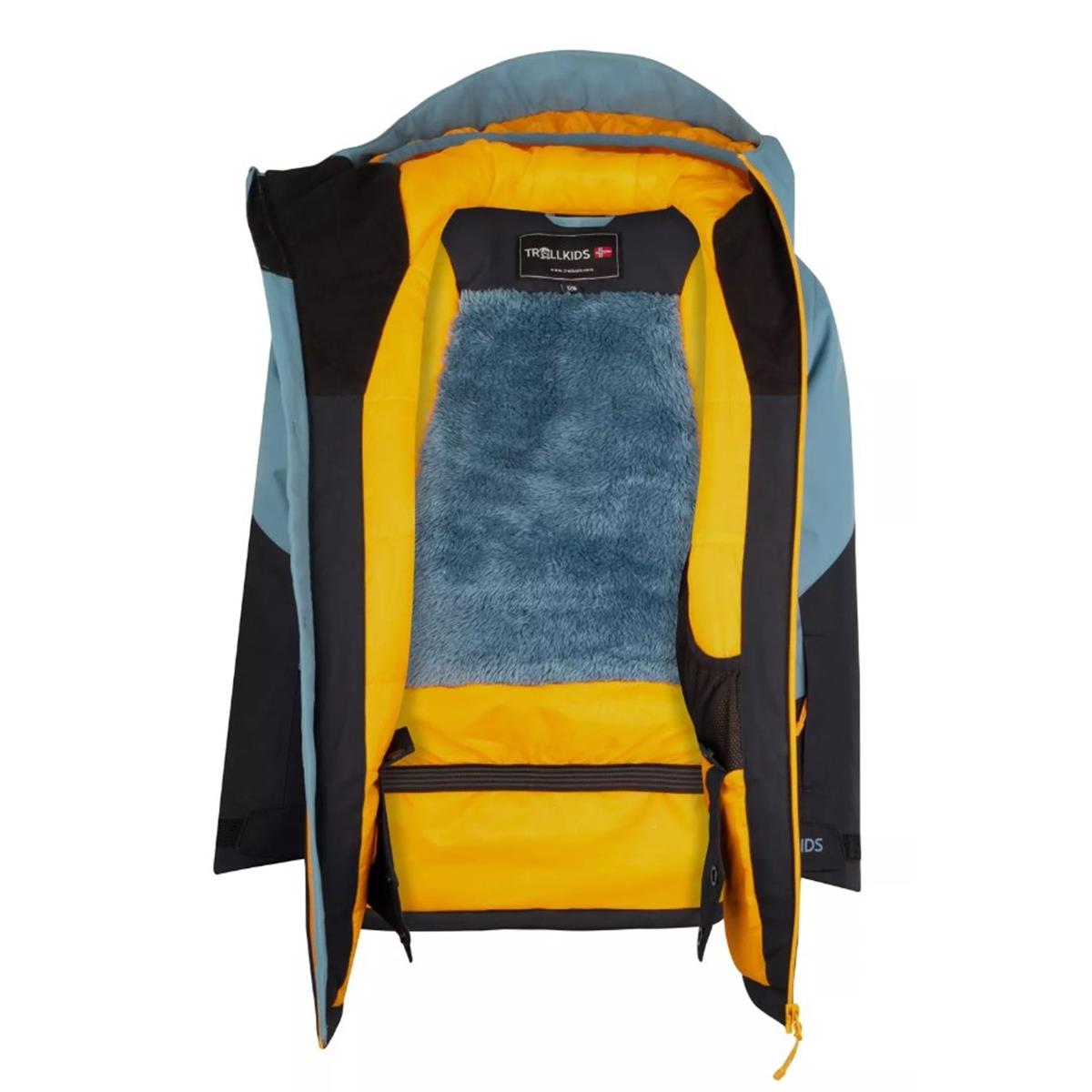 Trollkids- Kids Kongsberg Jacket- steel blue