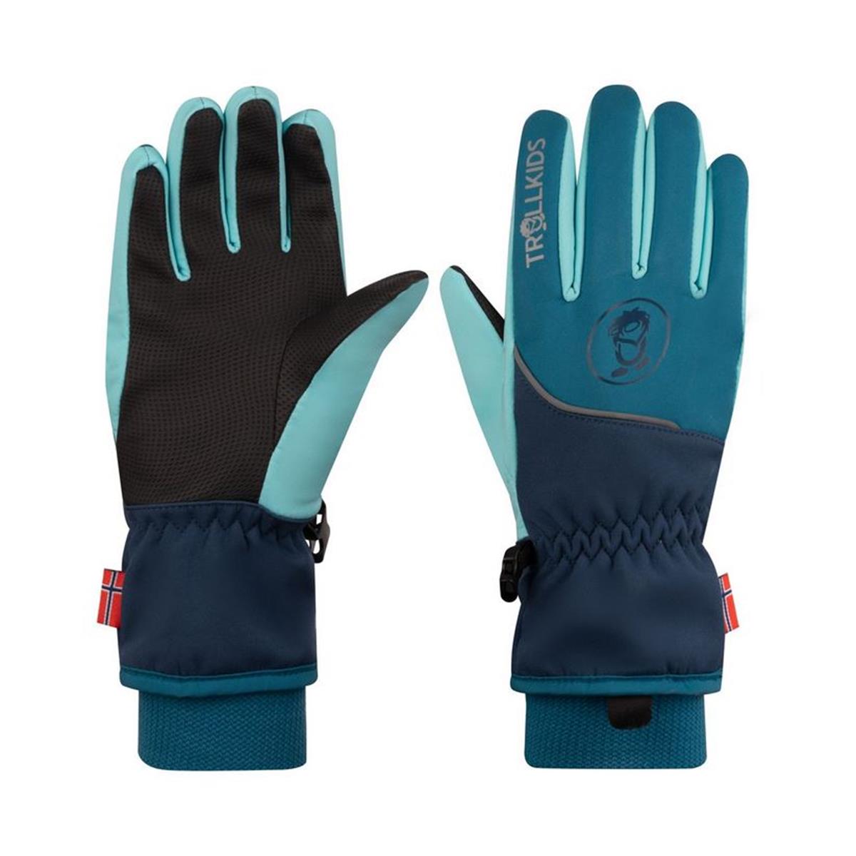 Trollkids- Kids Trolltunga Glove-dark marine