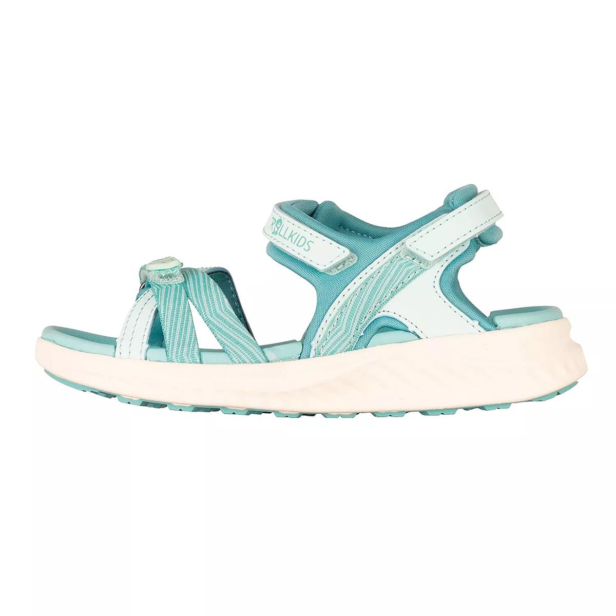 Trollkids Girls Preikestolen Sandal XT aqua haze