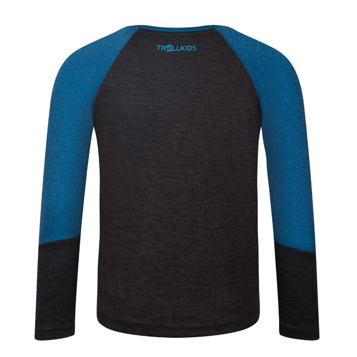 Trollkids- Kids Seiland Longsleeve - pool blue - Kinder