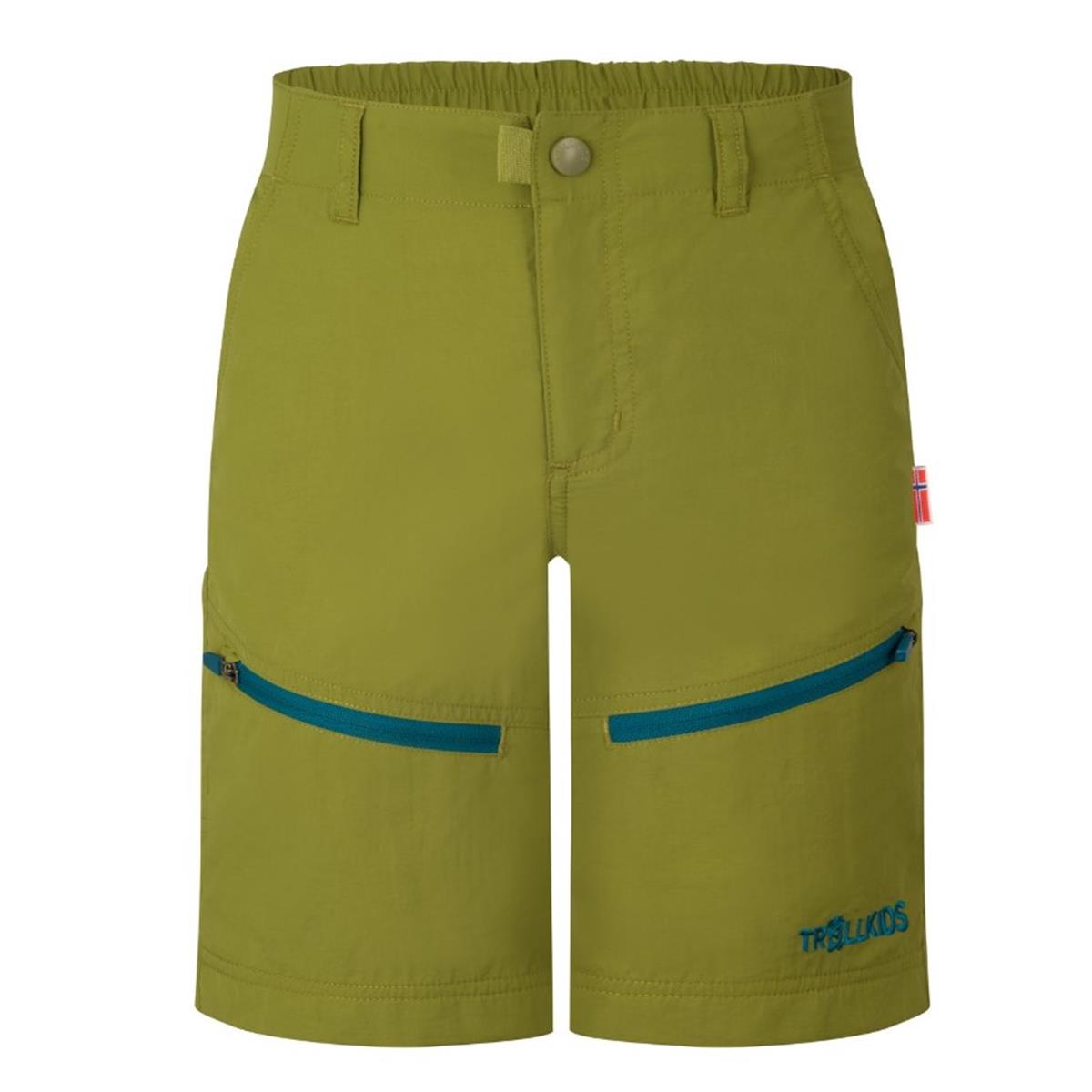 Trollkids - Kids Seiland Shorts - pear green - Kinder