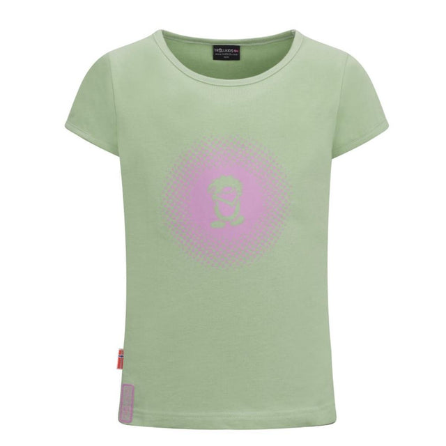 Trollkids - Girls Logo T - pistachio green - Kinder