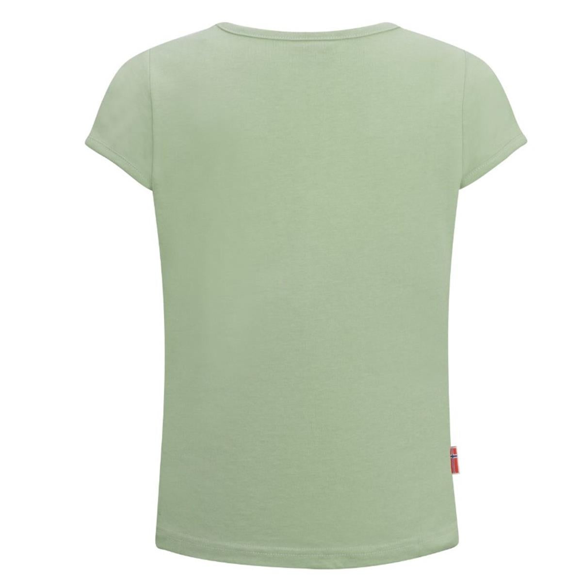 Trollkids - Girls Logo T - pistachio green - Kinder