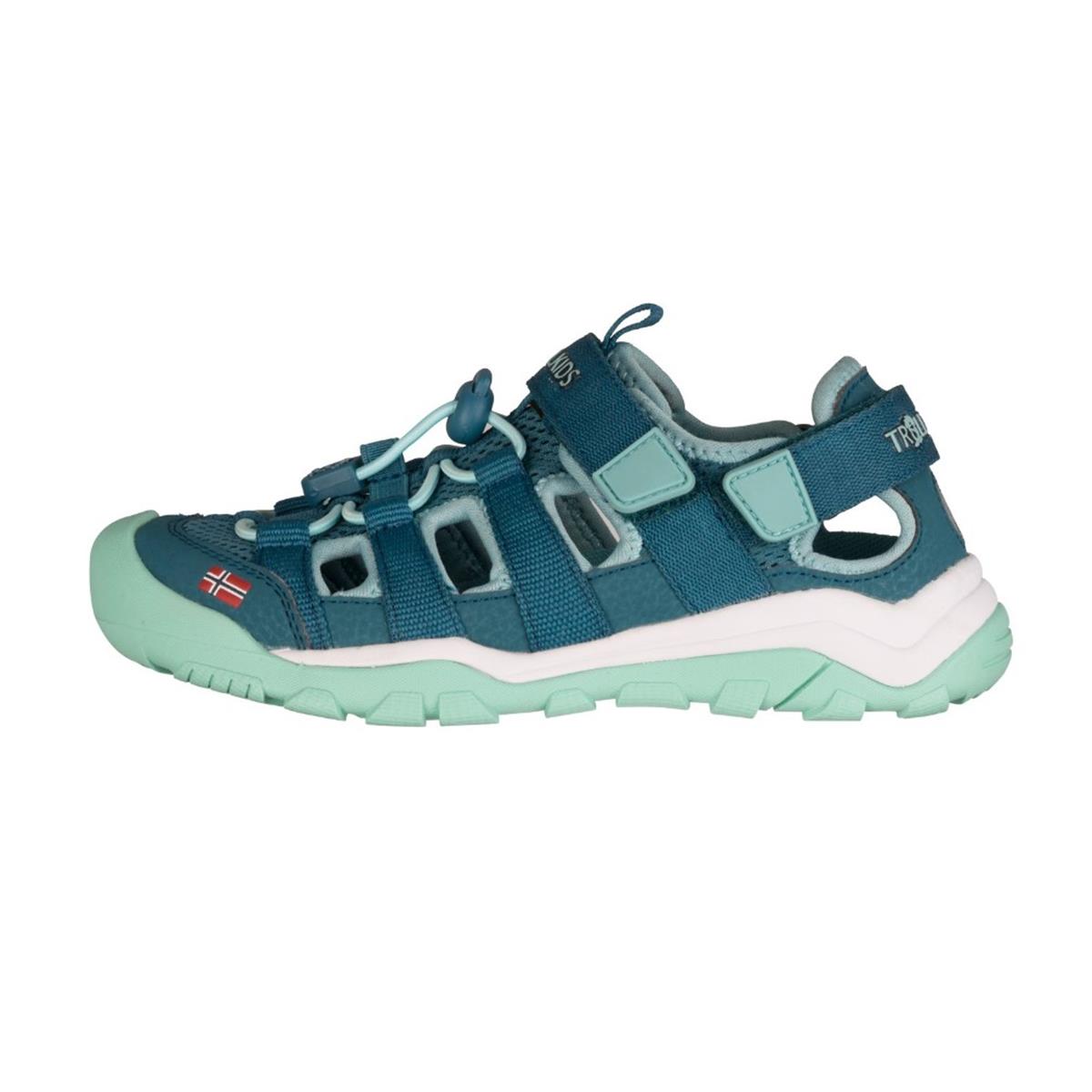 Trollkids - Kids Kristiansand Sandal XT - teal/aqua - Kinder