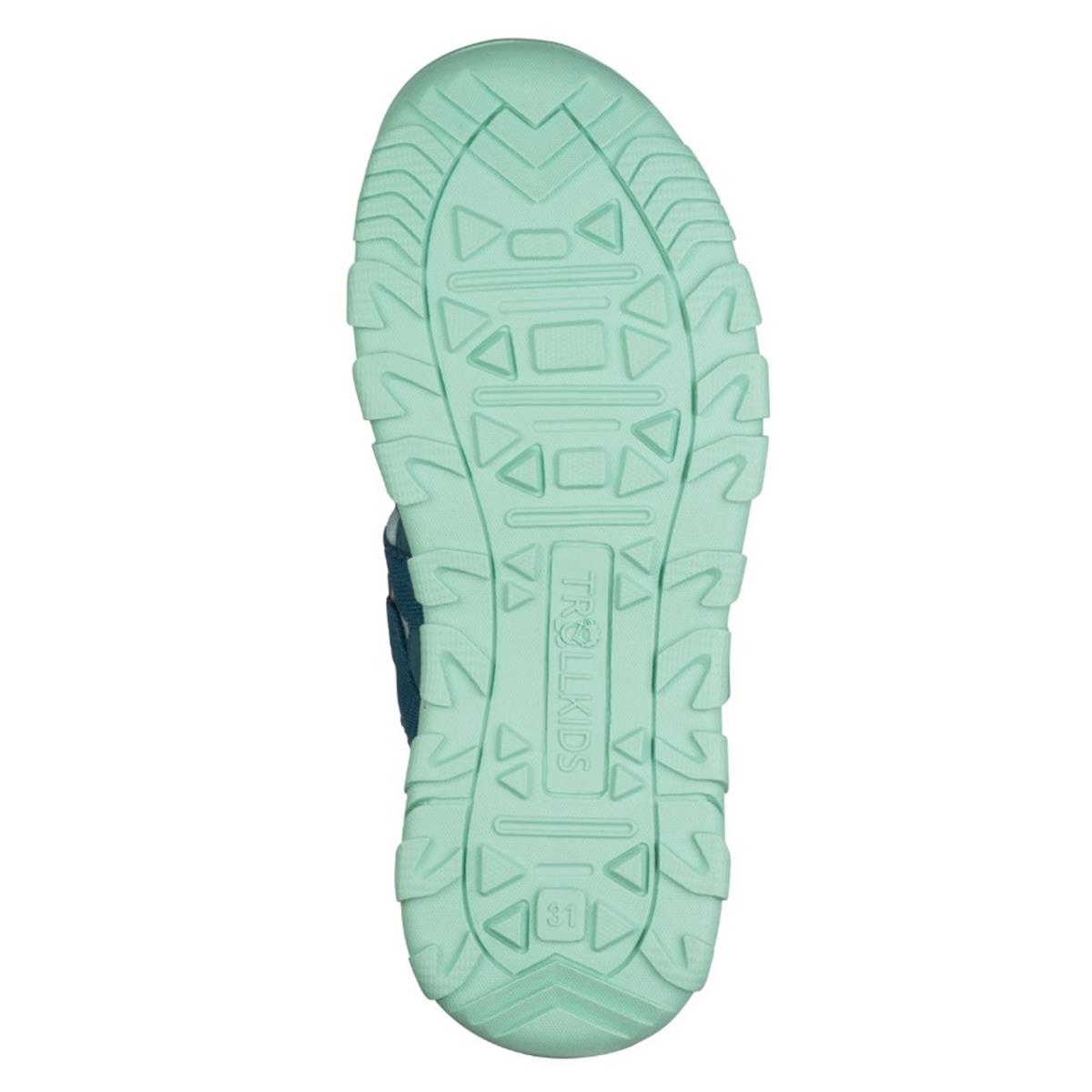 Trollkids - Kids Kristiansand Sandal XT - teal/aqua - Kinder
