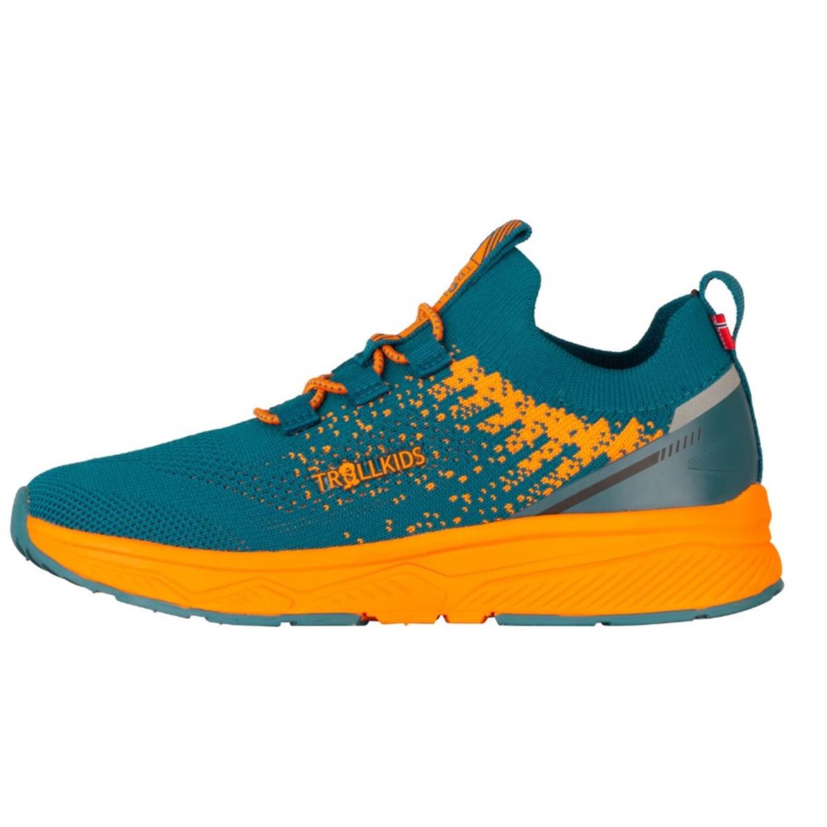 Trollkids - Kids Balestrand Sneaker - lagoon green - Kinder