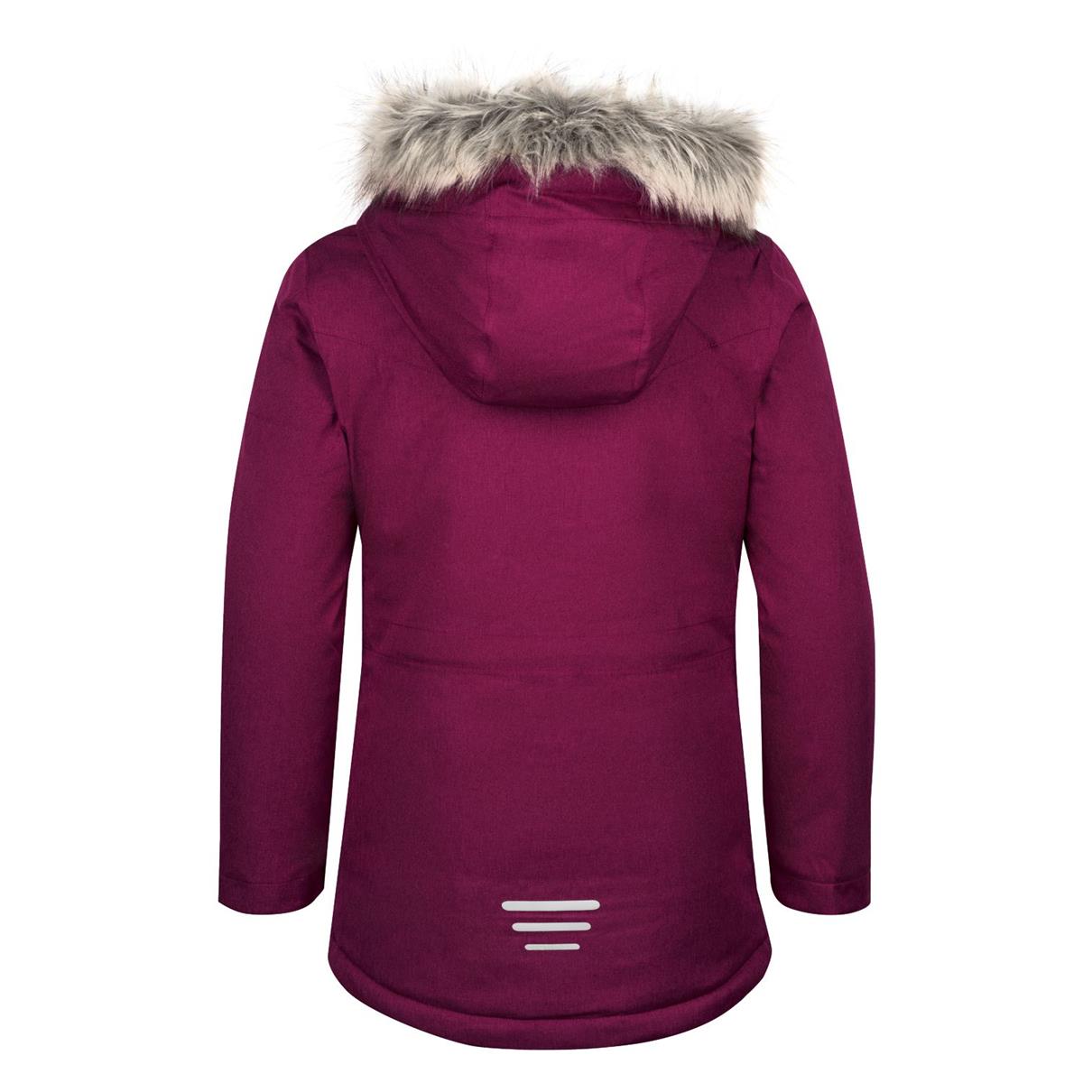 Trollkids Girls Oslo Coat XT plum Kinder