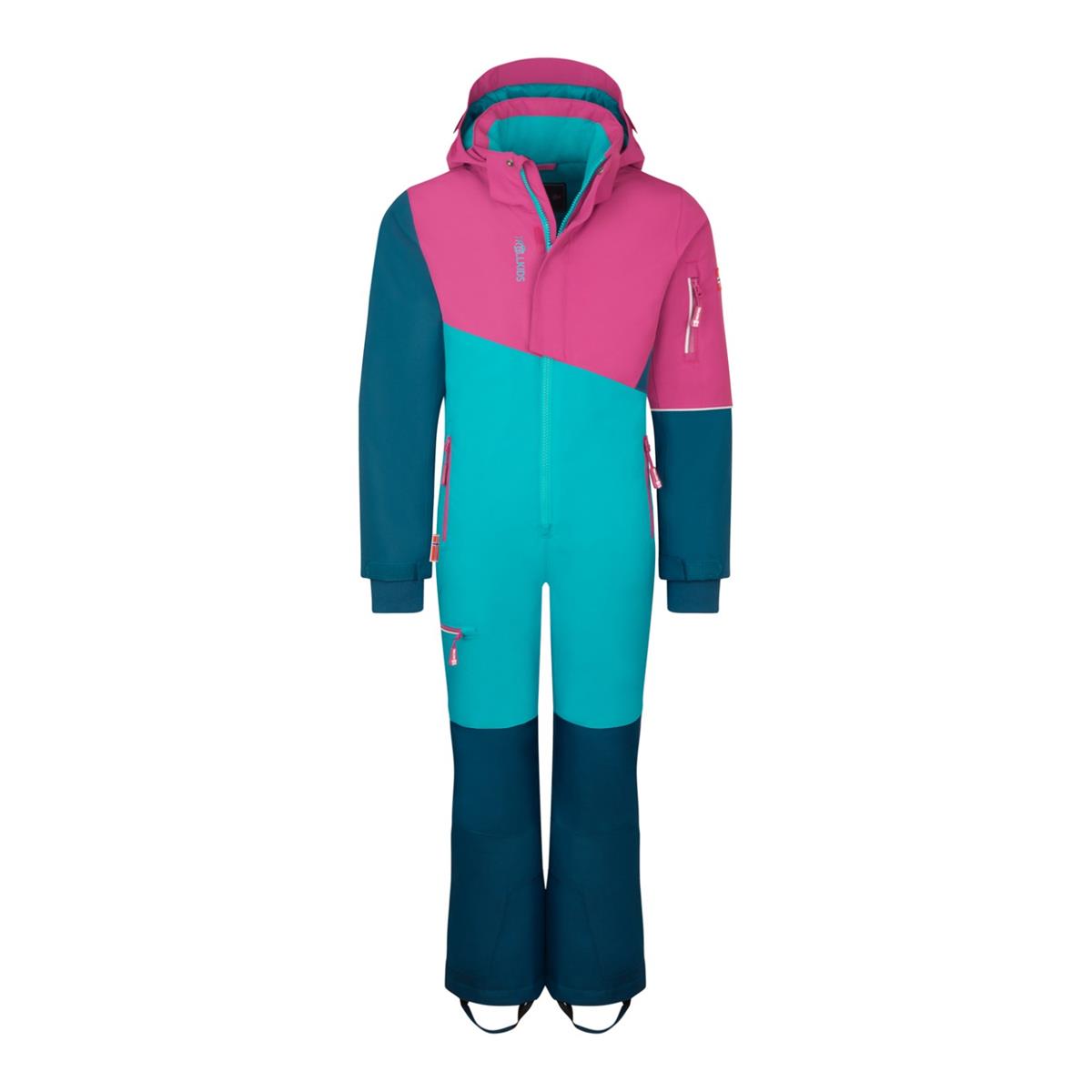 Trollkids Kids Hallingdal Snowsuit dark turquoise Kinder