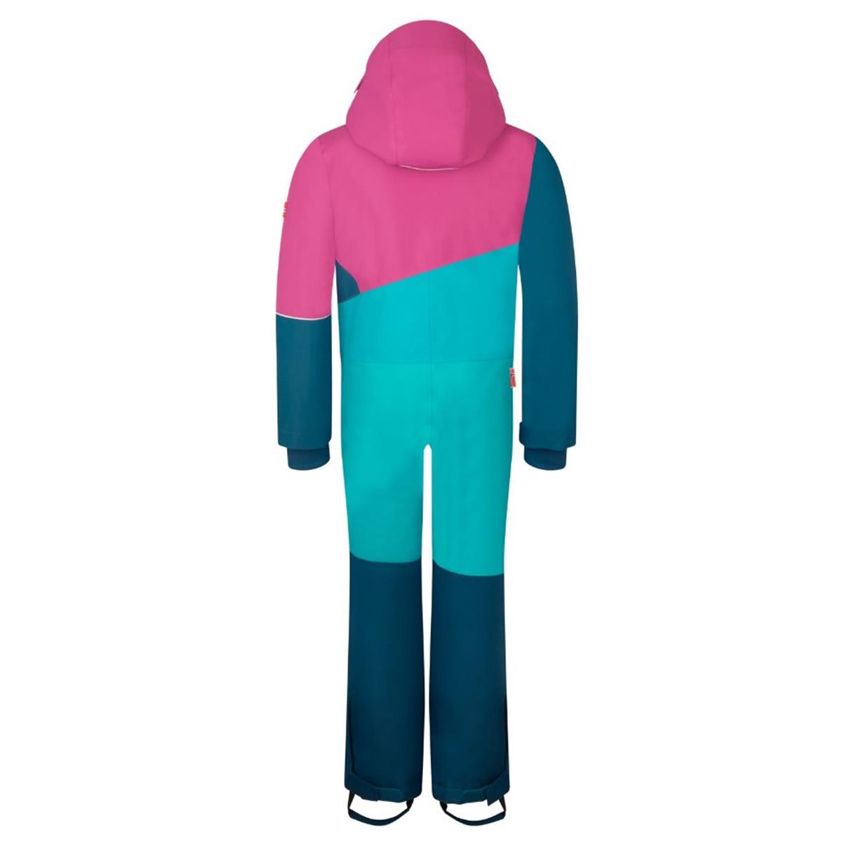 Trollkids Kids Hallingdal Snowsuit dark turquoise Kinder