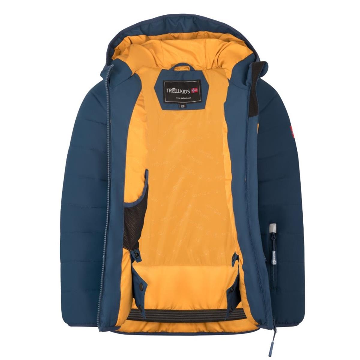Trollkids Kids Hafjell Snow Jacket PRO dark cyan Kinder