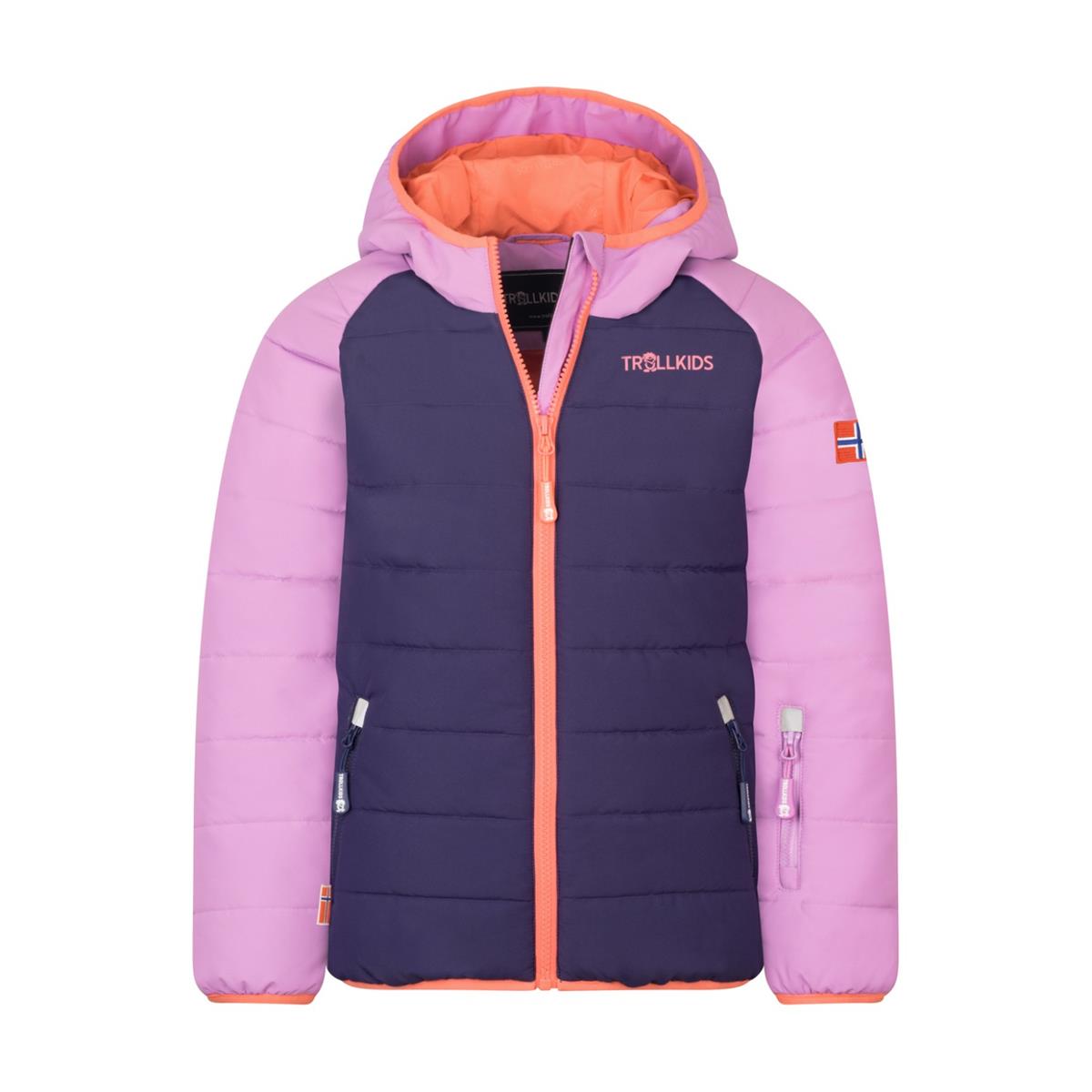 Trollkids Kids Hafjell Snow Jacket PRO deep violet Kinder