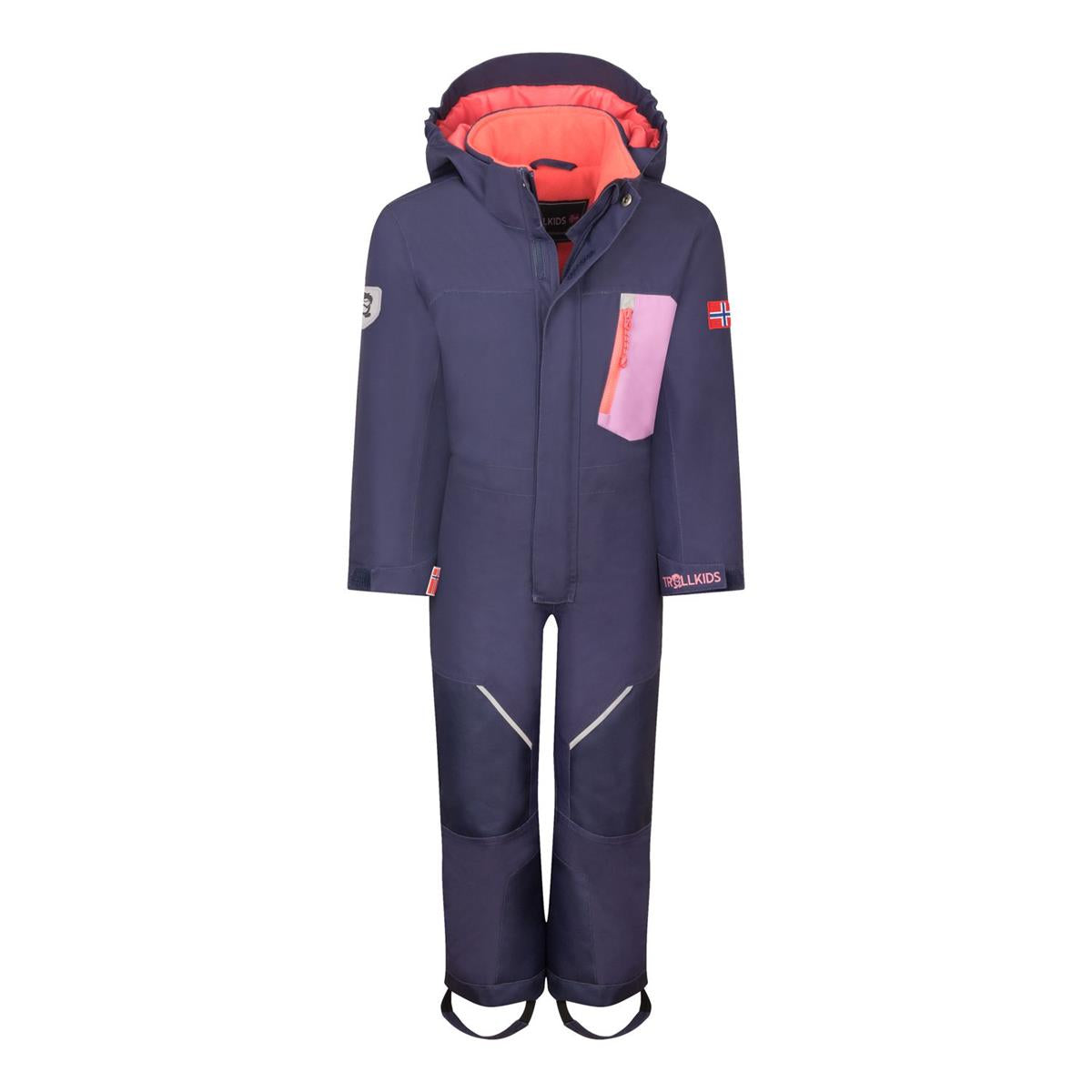 Trollkids Kids Isfjord Snowsuit XT deep violet Kinder