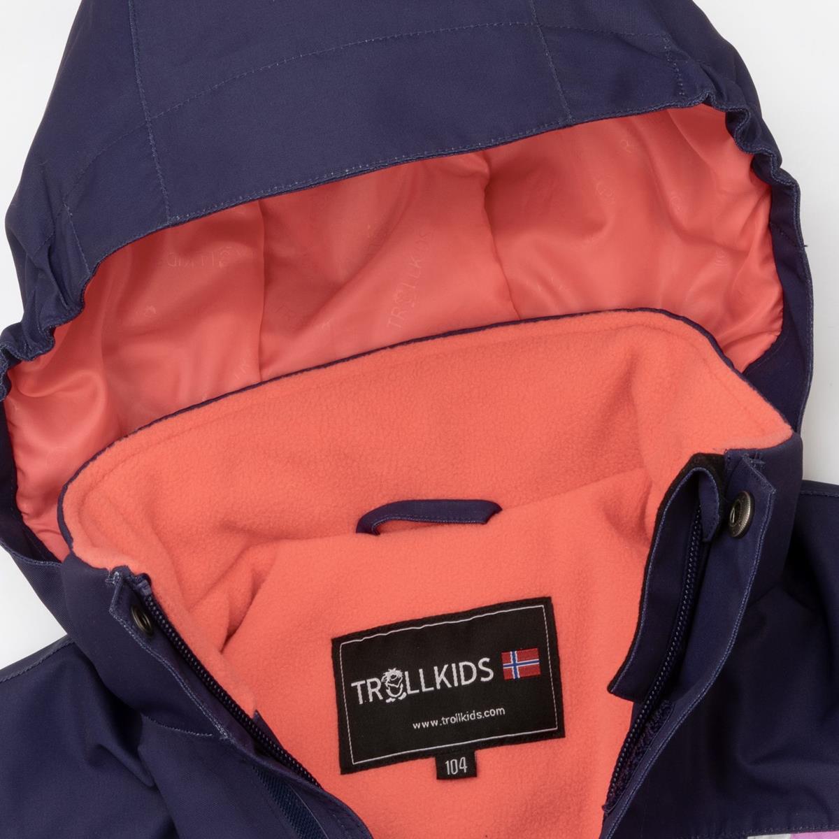 Trollkids Kids Isfjord Snowsuit XT deep violet Kinder