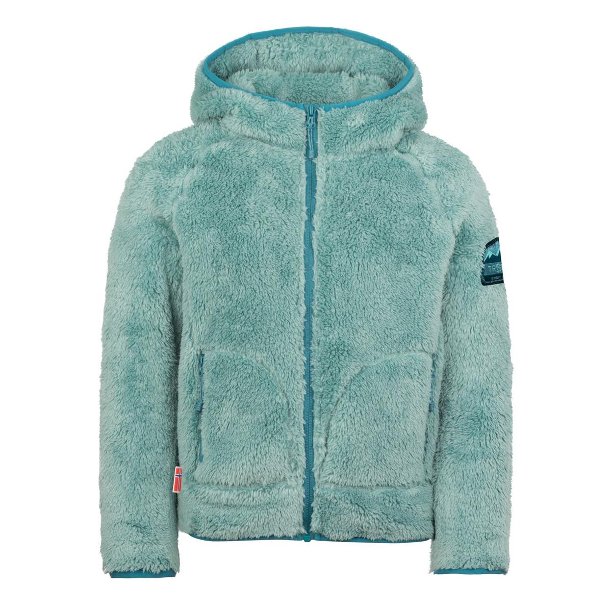 Trollkids Girls Borgund Jacket XT glacier green Kinder